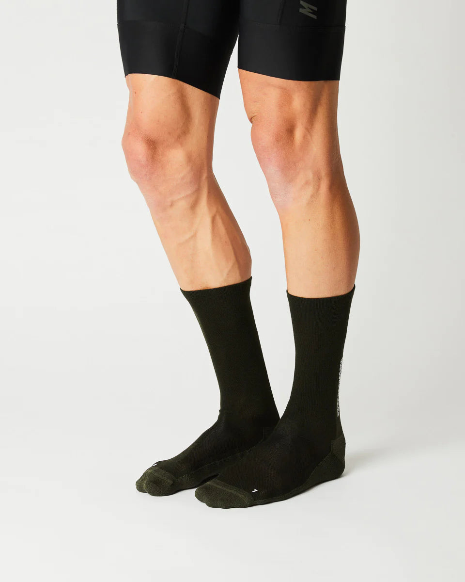 Fingerscrossed サイクルソックス #Light Merino Silk Green | CYCLISM