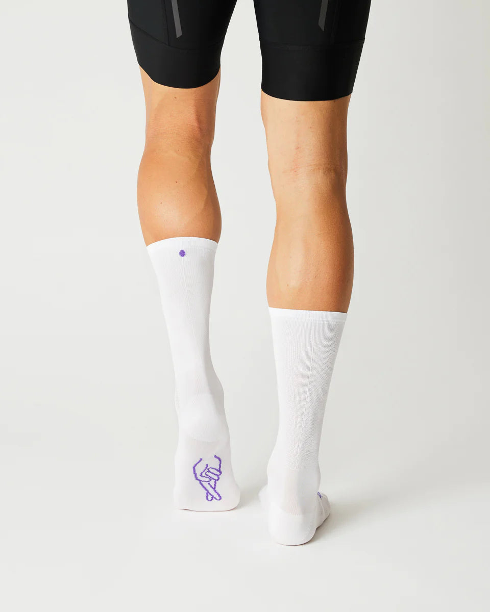 Fingerscrossed サイクルソックス #13_09 Amethyst | CYCLISM