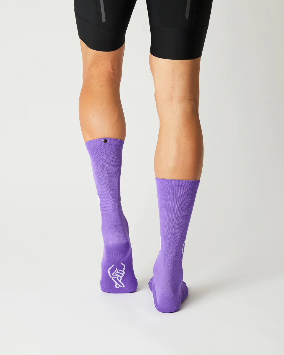 Fingerscrossed サイクルソックス #13_06 Yin & Yang Lilac | CYCLISM