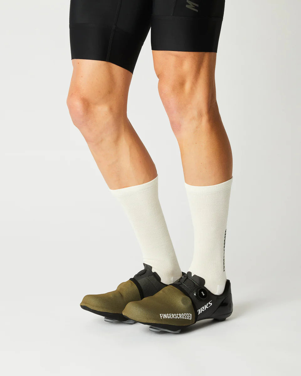 Fingerscrossed #Toe Cap Olive サイクルトウカバー | CYCLISM