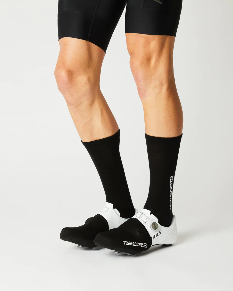 Fingerscrossed #Toe Cap Black サイクルトーキャップ | CYCLISM