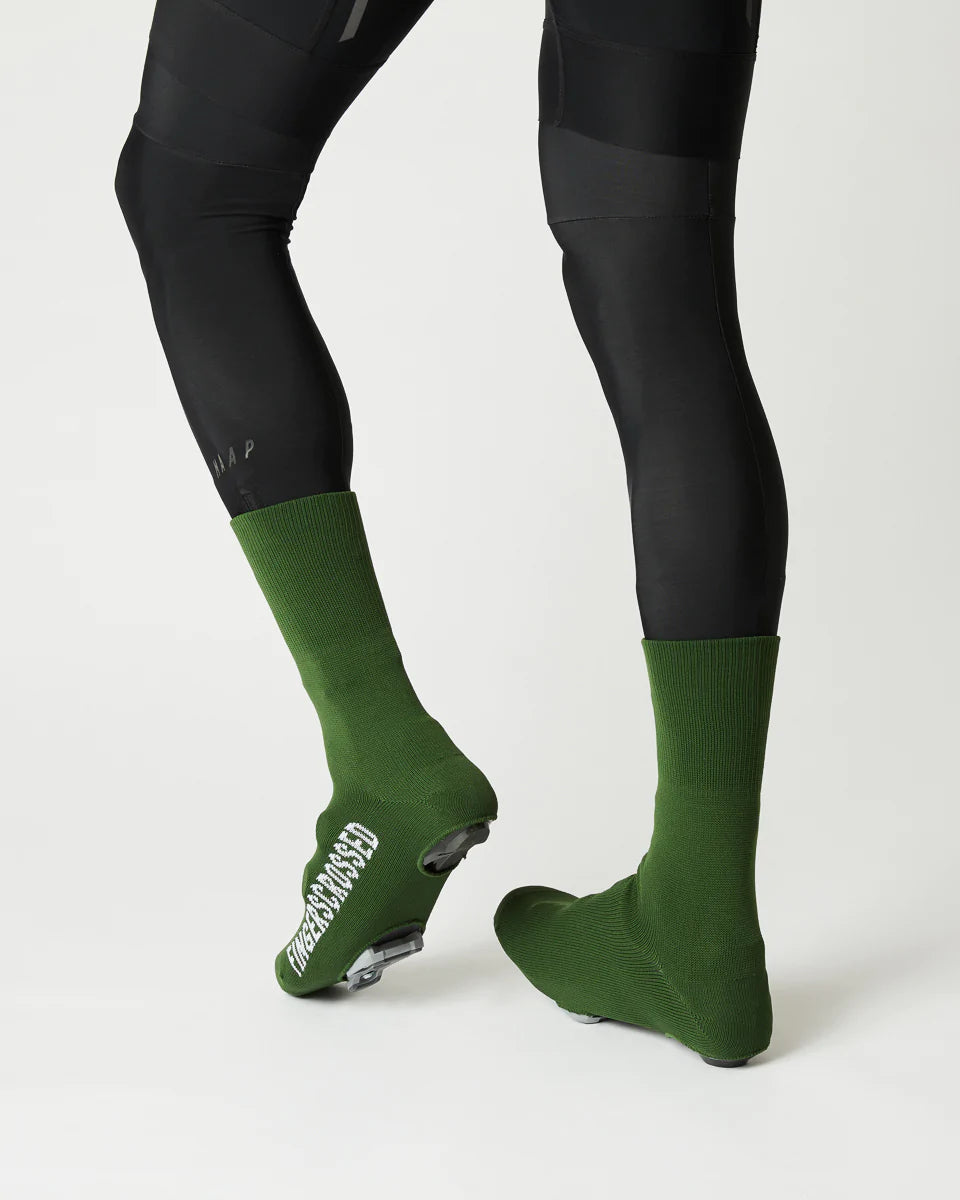 Fingerscrossed サイクルオーバーソックス Green | CYCLISM