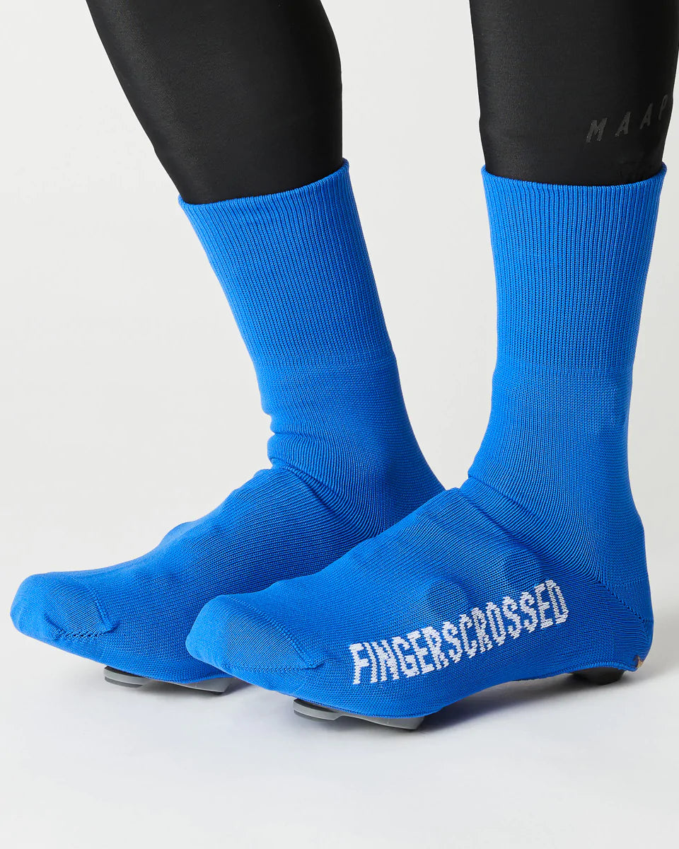 Fingerscrossed サイクルオーバーソックス Blue | CYCLISM