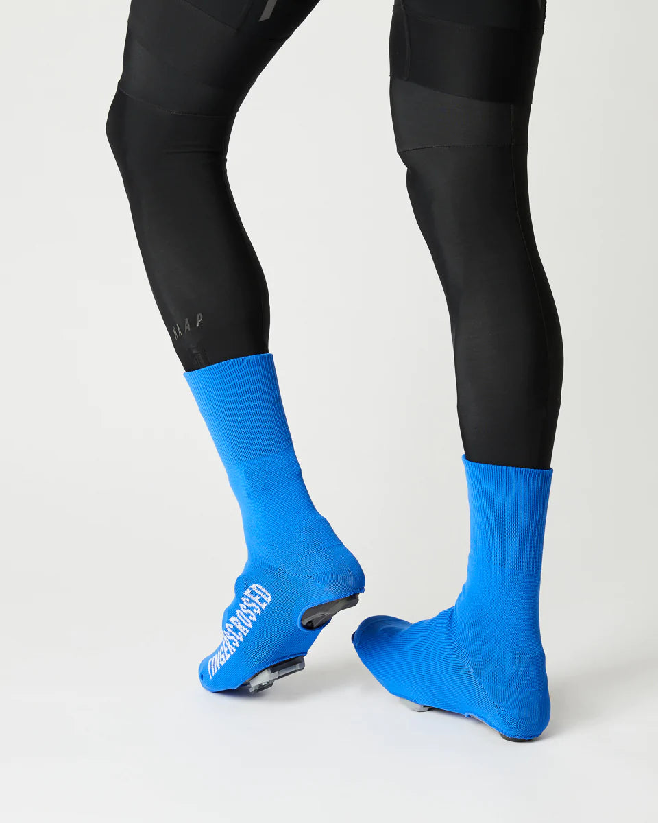 Fingerscrossed サイクルオーバーソックス Blue | CYCLISM