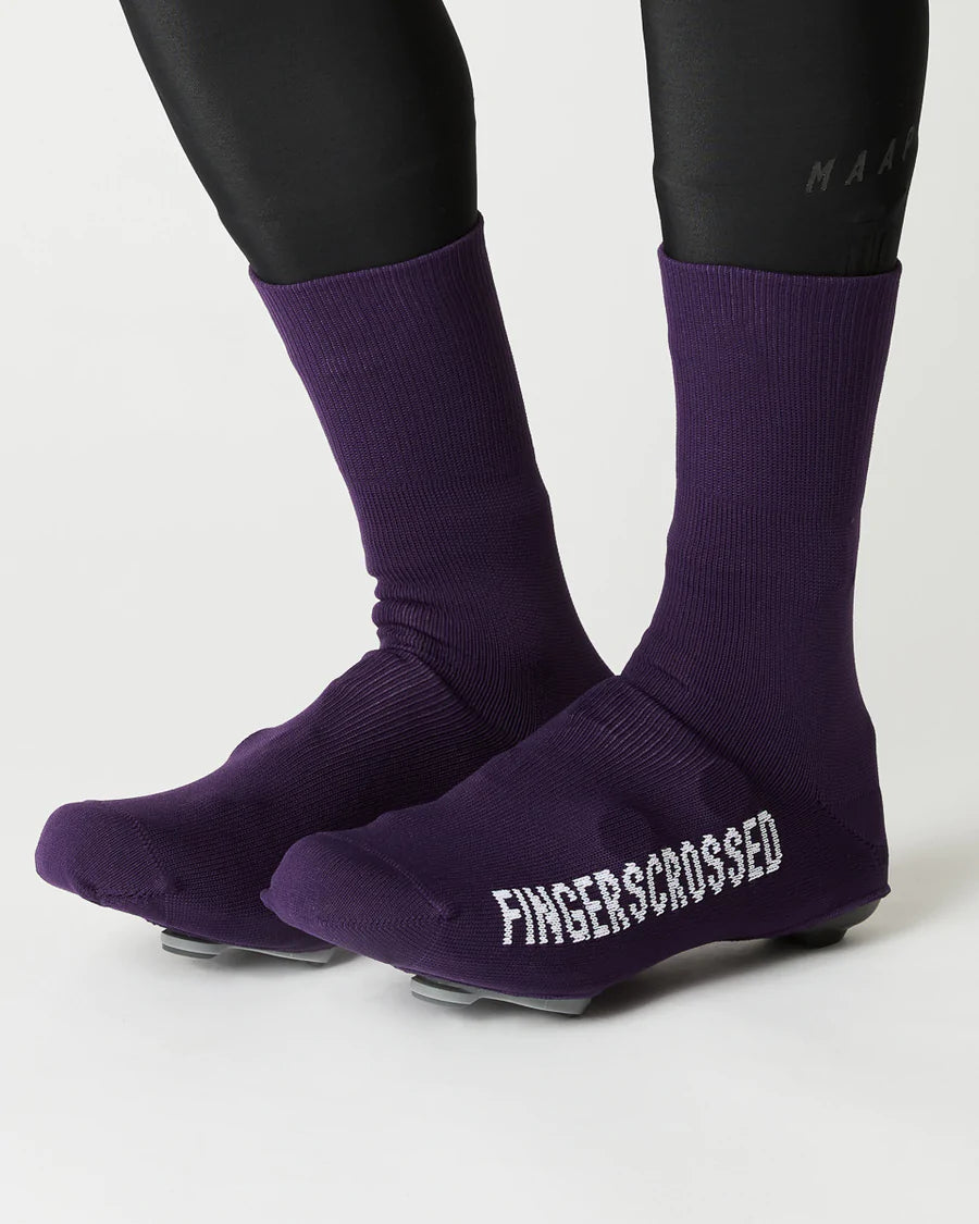 Fingerscrossed サイクルオーバーソックス Dark Purple | CYCLISM