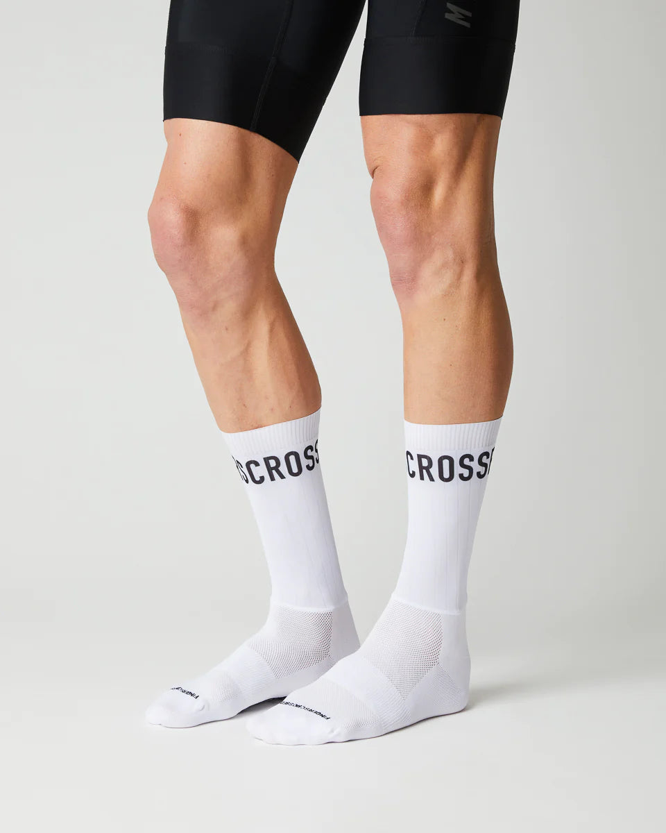 Fingerscrossed サイクルソックス #Aero White | CYCLISM