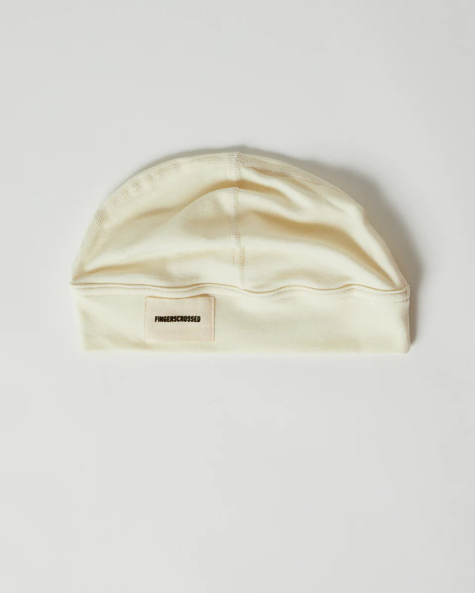 Fingerscrossed #Beanie サイクルハット とうふ色 | CYCLISM