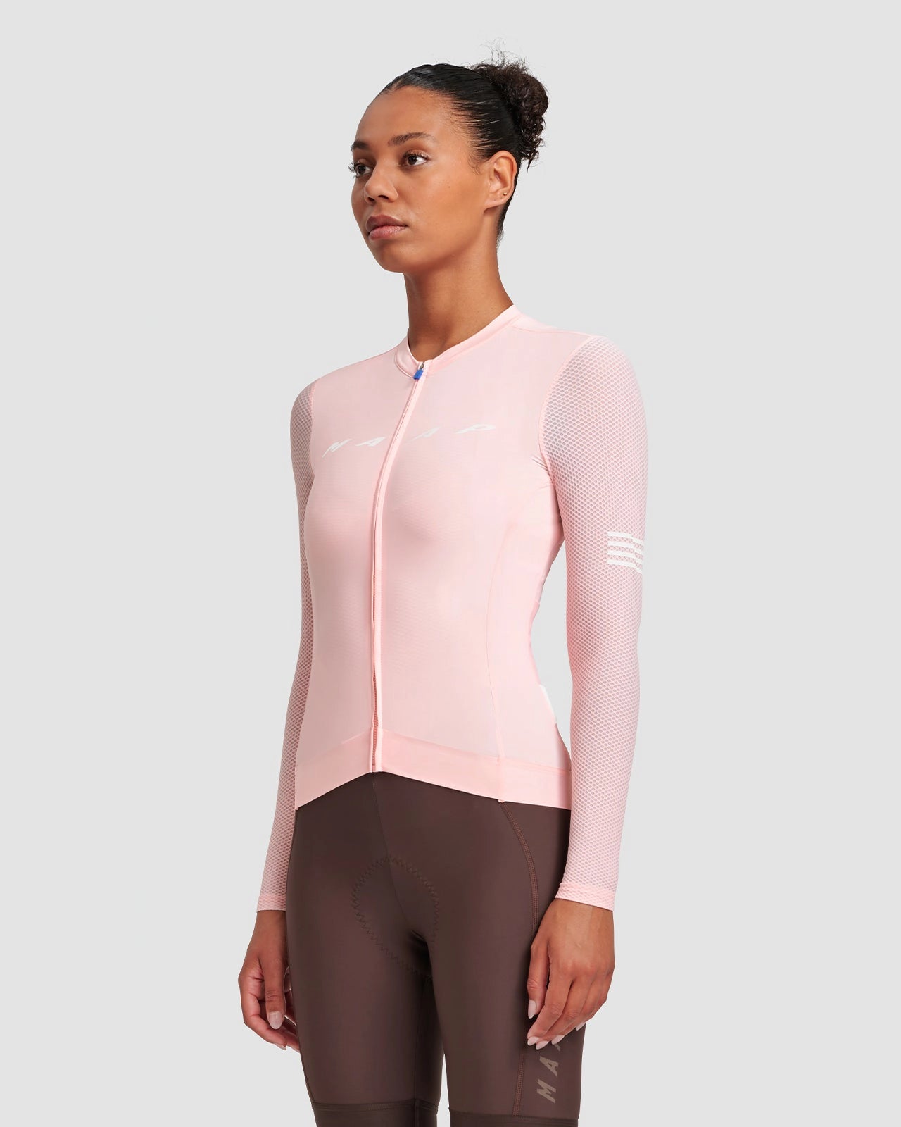 MAAP Evade Pro Base LS 2.0 Pale Pink レディース長袖サイクルジャージ  | CYCLISM