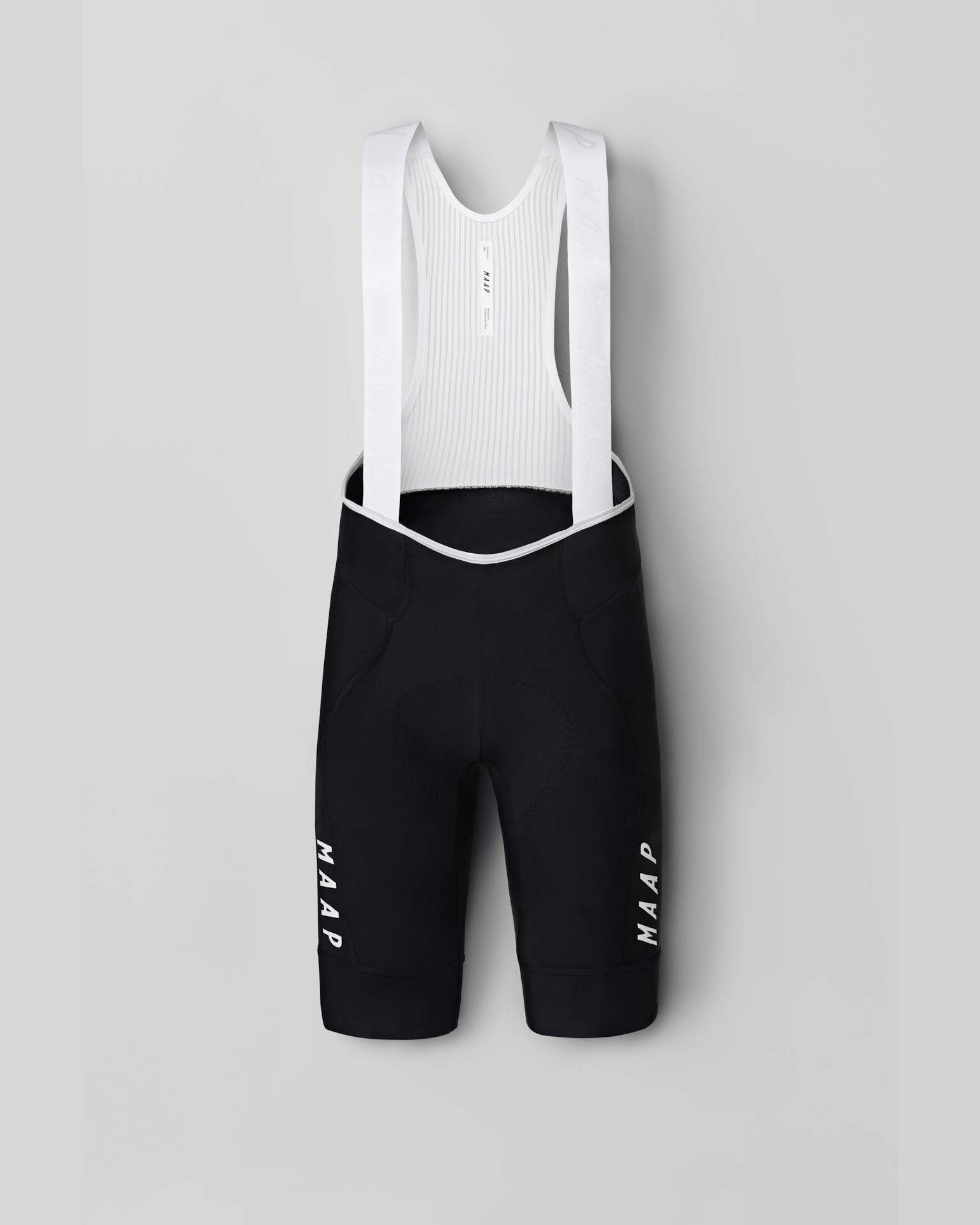 MAAP Team Evo Black/White サイクルビブショーツ |  CYCLISM