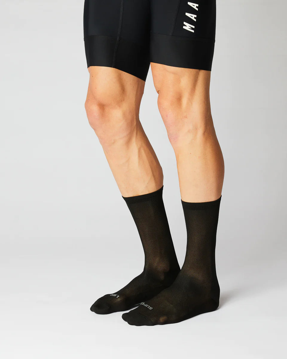 Fingerscrossed サイクルソックス #Super Light Black | CYCLISM