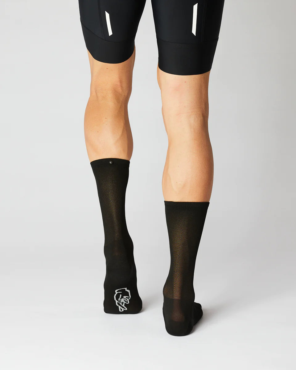 Fingerscrossed サイクルソックス #Super Light Black | CYCLISM