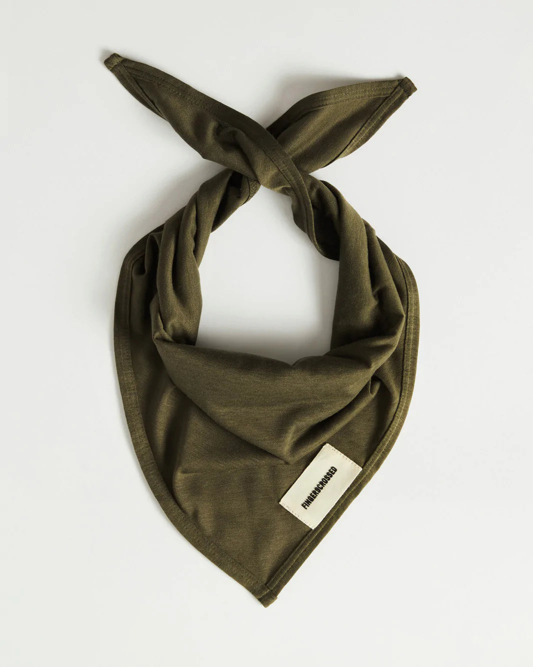 Fingerscrossed #Triangle Scarf Olive | CYCLISM