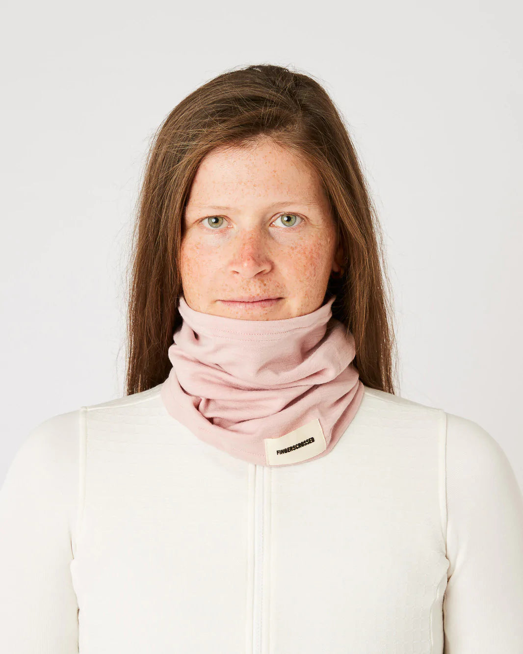 Fingerscrossed #Tube Scarf  サイクル ネックウォーマー ダスティ・ローズ| CYCLISM