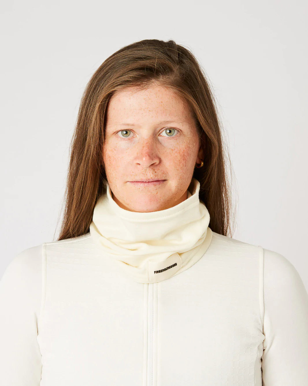 Fingerscrossed #Tube Scarf サイクル ネックウォーマー とうふ色 | CYCLISM