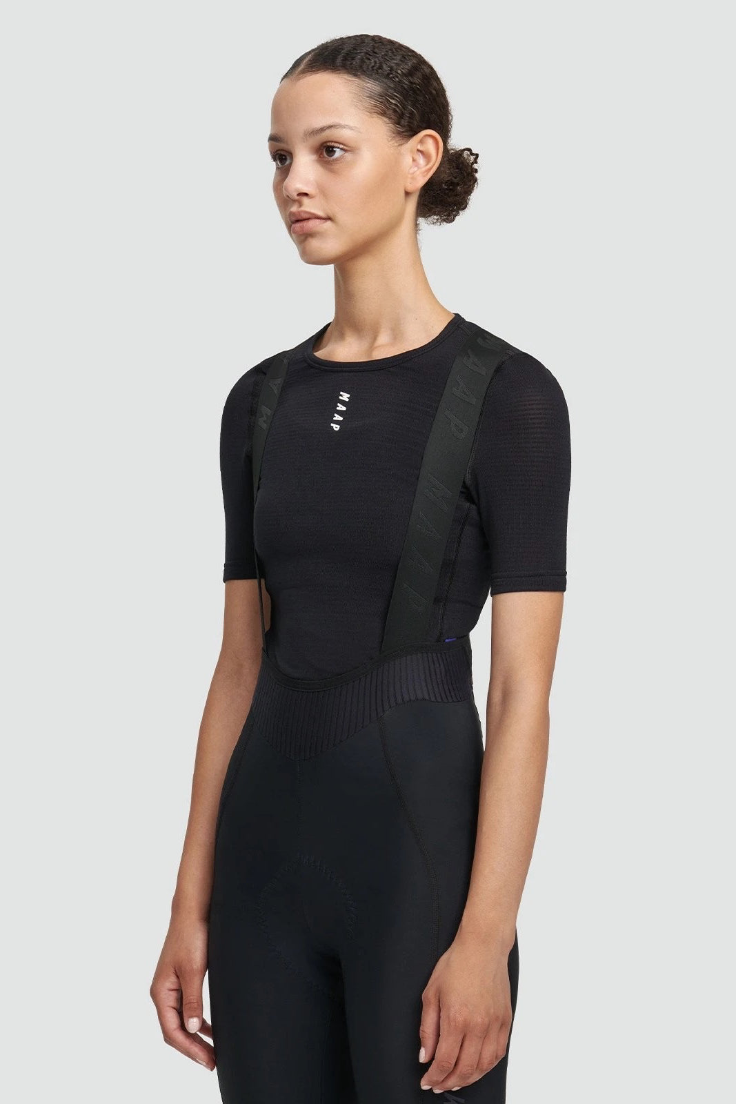 MAAP Thermal Tee Black レディースサイクルベースレイヤー | CYCLISM