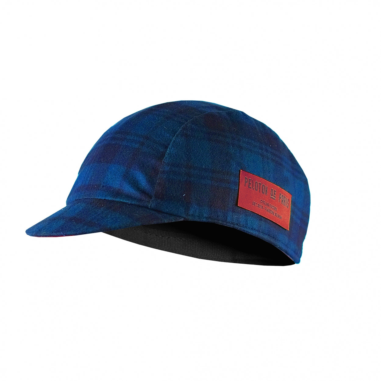 Peloton de Paris Atlas Flannel サイクルキャップ ブルー | CYCLISM