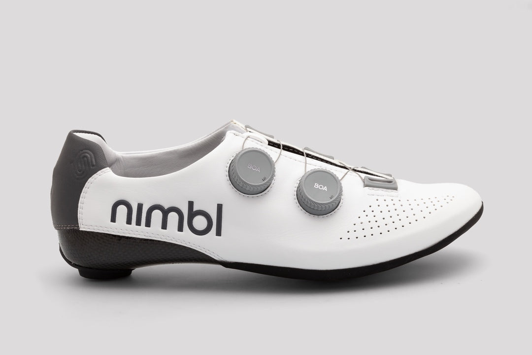 Nimbl Exceed White / Grey サイクルロードシューズ  CYCLISM