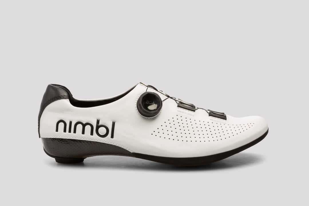 Nimbl FEAT White サイクルロードシューズ | CYCLISM